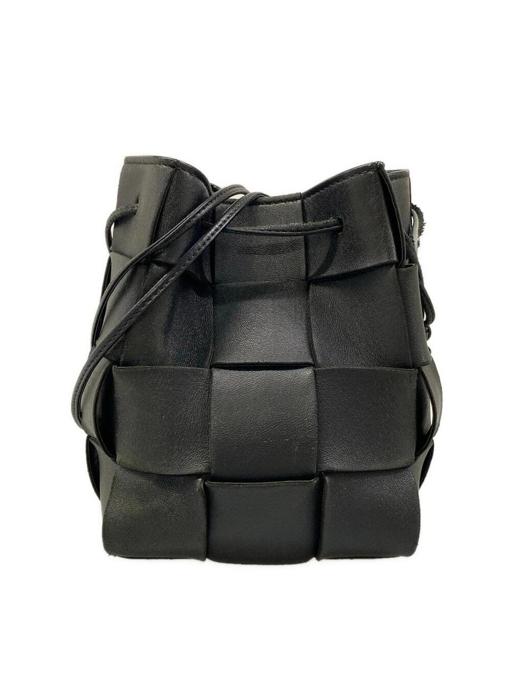 Bottega Veneta Cassette Black Leather #343581B83B